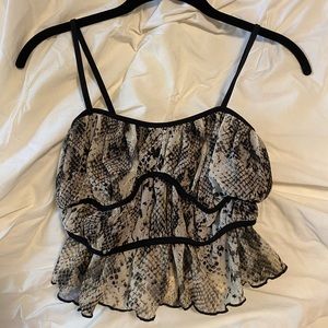 Urban Outfitters Snake Skin Tank